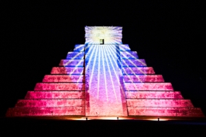 Mayan Pyramid in Yucatan